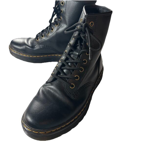 Dr. Marten's Air Wair Zavala Casual Combat black boots 7M / 8W - Picture 2 of 6